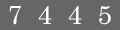 type in code